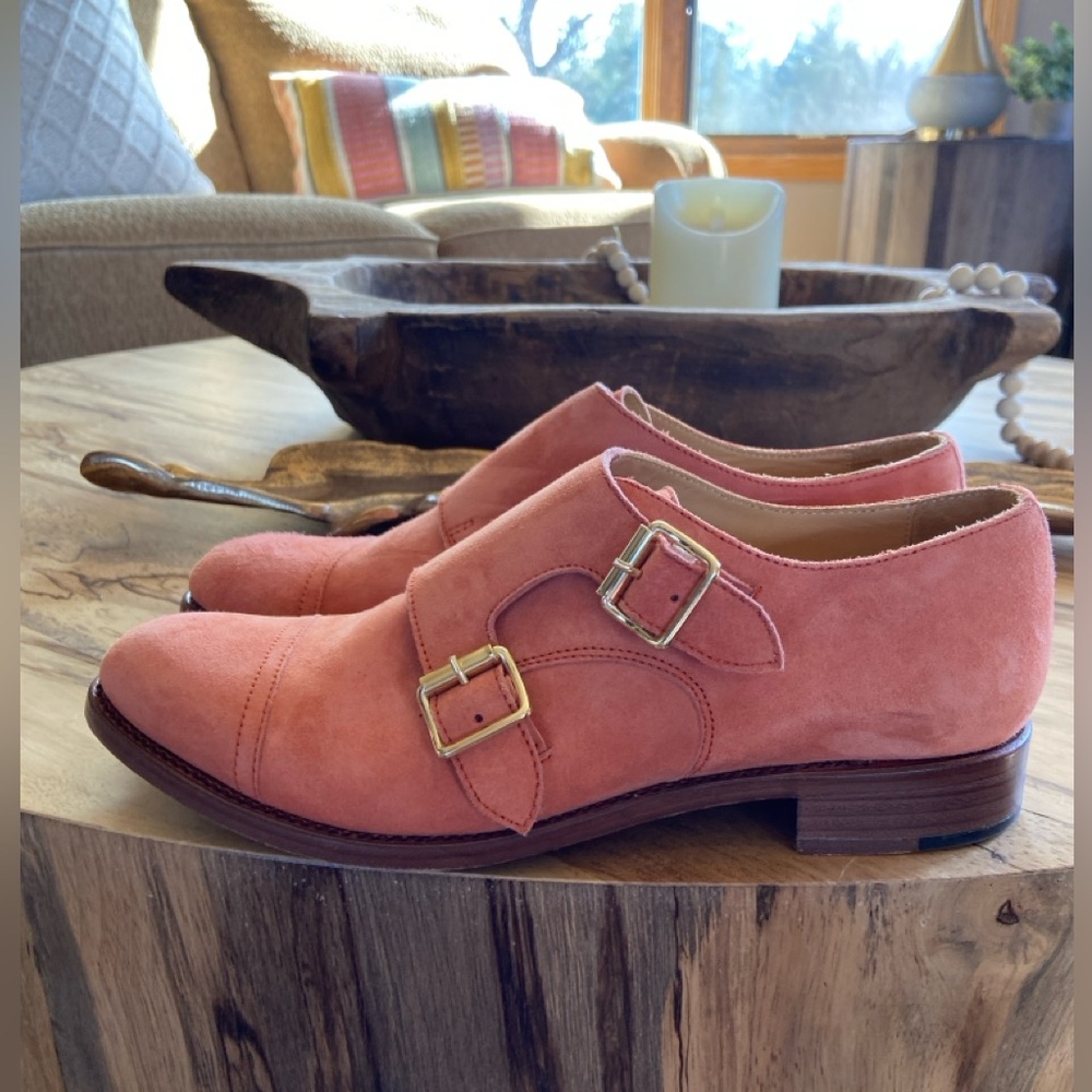The office of Angela Scott Mr Colin soft suede buckle shoes Sz 37